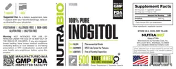 100% Pure Inositol 500 Milligrams