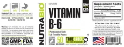 Vitamin B-6 50 Milligrams
