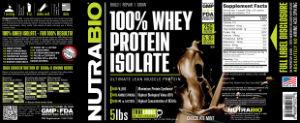 100% Whey Protein Isolate Chocolate Mint