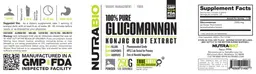 100% Pure Glucomannan