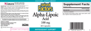 Alpha-Lipoic Acid 100 mg