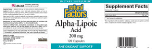 Alpha-Lipoic Acid 200 mg