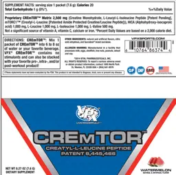 Label for CREmTOR Watermelon