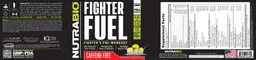 Label for Fighter Fuel Lemon Lime