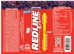 Label for Redline Xtreme Grape