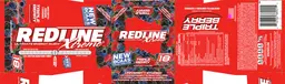 Label for Redline Xtreme Triple Berry