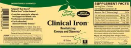 Label for Clinical Iron