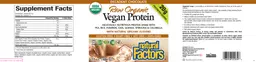 Label for Vegan Protein Decadent Chocolate