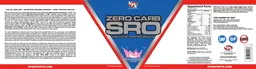 Label for Zero Carb SRO Strawberry