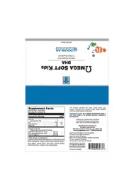 Label for Omega Soft Kids DHA