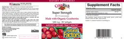 Label for CranRich Super Strength