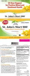 Label for St. John's Wort 900