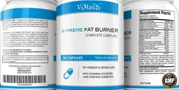 Label for X-Treme Fat Burner