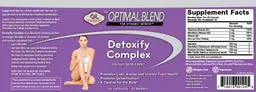 Label for The Optimal Blend Detoxify Complex