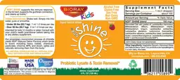 Label for NDF Shine Berry
