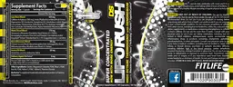 Label for Lipo Rush DS