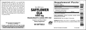 Safflower CLA 1000 mg