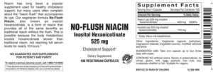 No-Flush Niacin