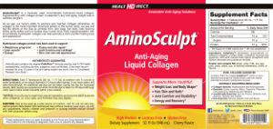 AminoSculpt Liquid Collagen Cherry Flavo