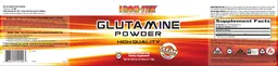 Label for Glutamine Powder