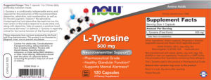 L-Tyrosine 500 mg