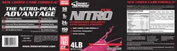 Label for Nitro Peak Strawberry
