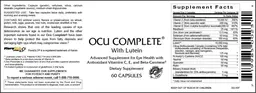 Label for Ocu Complete With Lutein