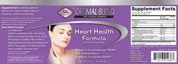 Label for Heart Health Formula