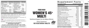 Label for Women's 45+ Multi