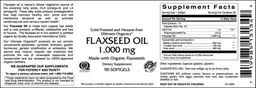Flaxseed Oil 1,000 mg