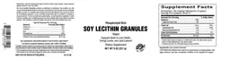Label for Soy Lecithin Granules
