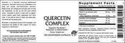 Label for Quercetin Complex