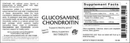 Label for Glucosamine Chondroitin