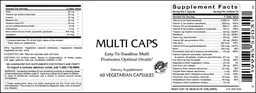 Label for Multi Caps