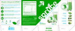 Label for SPRUCE Green Apple Ginger