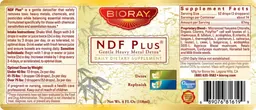 Label for NDF Plus