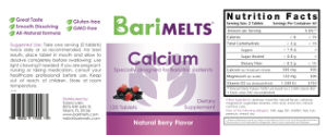 Calcium Natural Berry Flavor