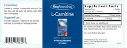 Label for L-Carnitine