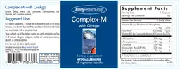 Label for Complex-M with Ginkgo