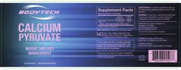 Label for Calcium Pyruvate