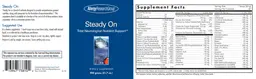 Label for Steady On