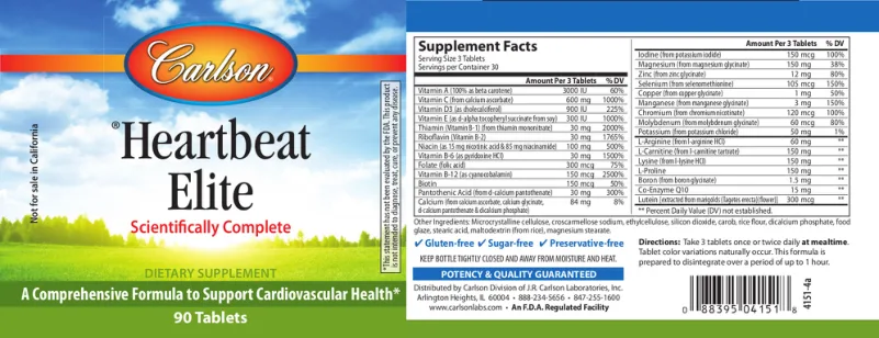 Label for Heartbeat Elite