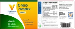 Label for C-1000 Complex 1000 mg