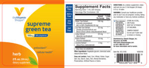 Supreme Green Tea 100 mg