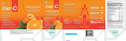 Label for Ener-C Orange