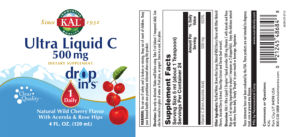 Ultra Liquid C 500 mg Natural Wild Cherr