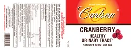 Label for Cranberry