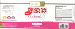 Label for Calcium DX