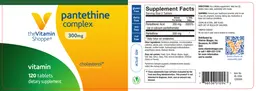 Label for Pantethine Complex 300 mg