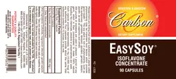 Label for Easy Soy IsoFlavone Concentrate